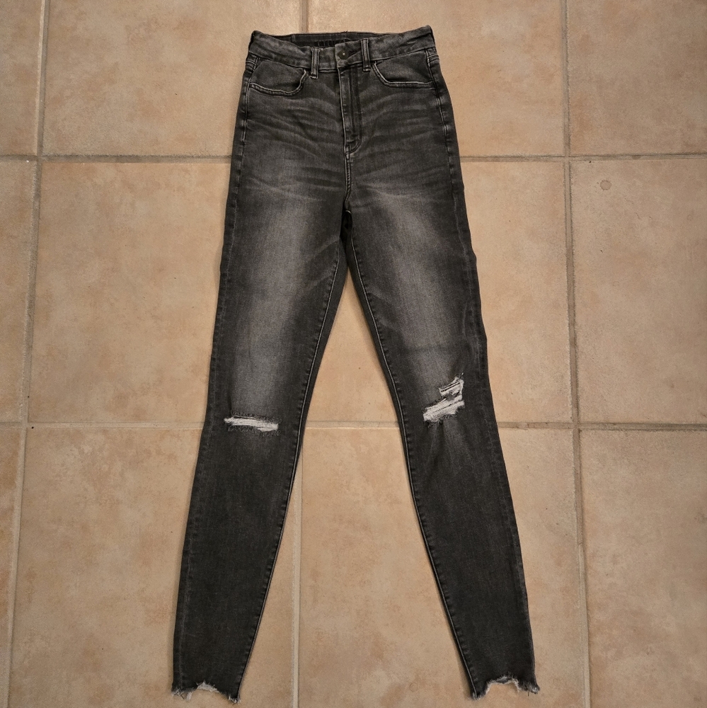 American Eagle Next Level Stretch curvy Hi Rise Jeggings Size 6 X-long